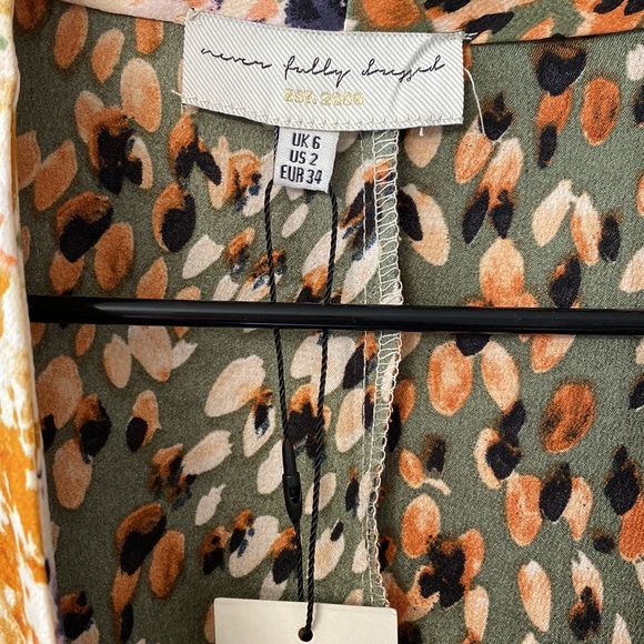 Never Fully Dressed Bloom Spliced Print Dress - Picture 6 of 12